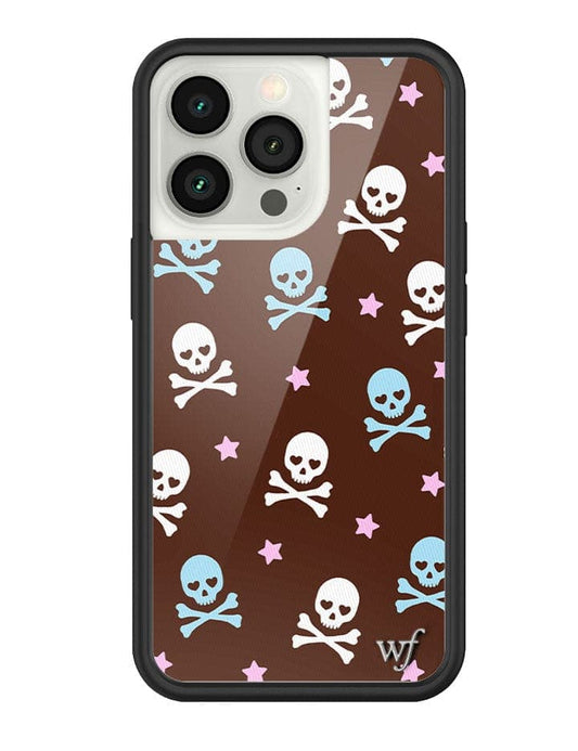 Wildflower Cross Bones iPhone 13 Pro Case