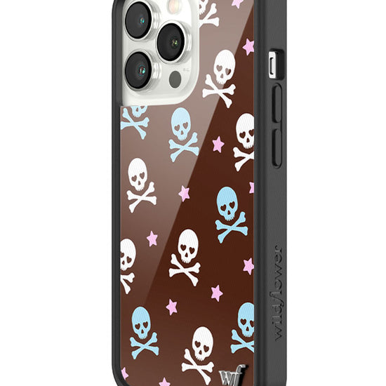 Wildflower Cross Bones iPhone 13 Pro Case