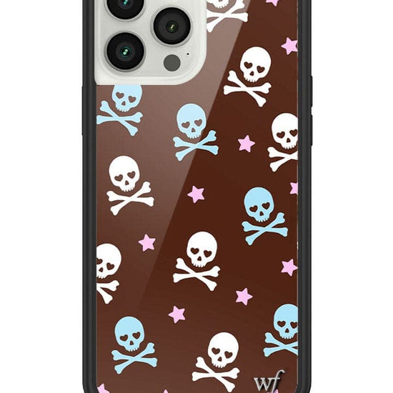 Wildflower Cross Bones iPhone 13 Pro Max Case