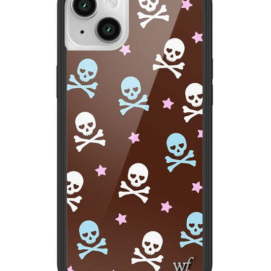 Wildflower Cross Bones iPhone 14 Case