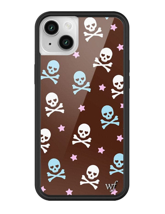 Wildflower Cross Bones iPhone 14 Case