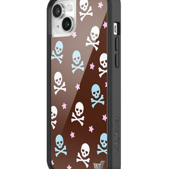 Wildflower Cross Bones iPhone 14 Case