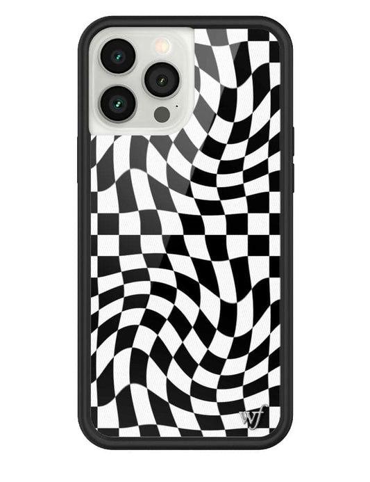 crazy checkers black iphone 13 pro max
