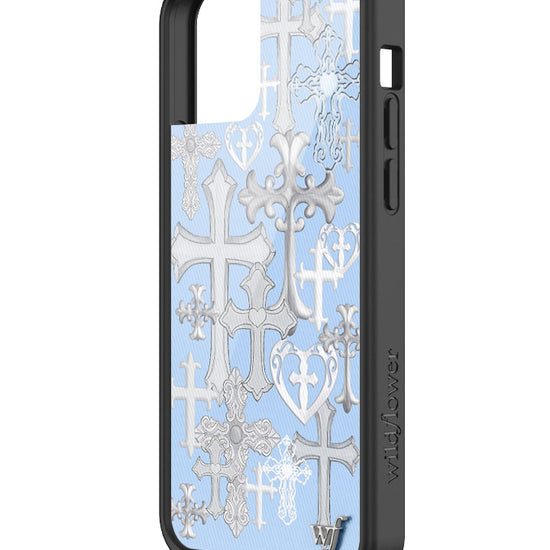 Wildflower Cross Girl iPhone 12 Pro Case