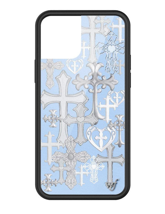 Wildflower Cross Girl iPhone 12 / 12 Pro Case