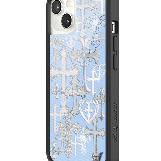 Wildflower Cross Girl iPhone 13 Case