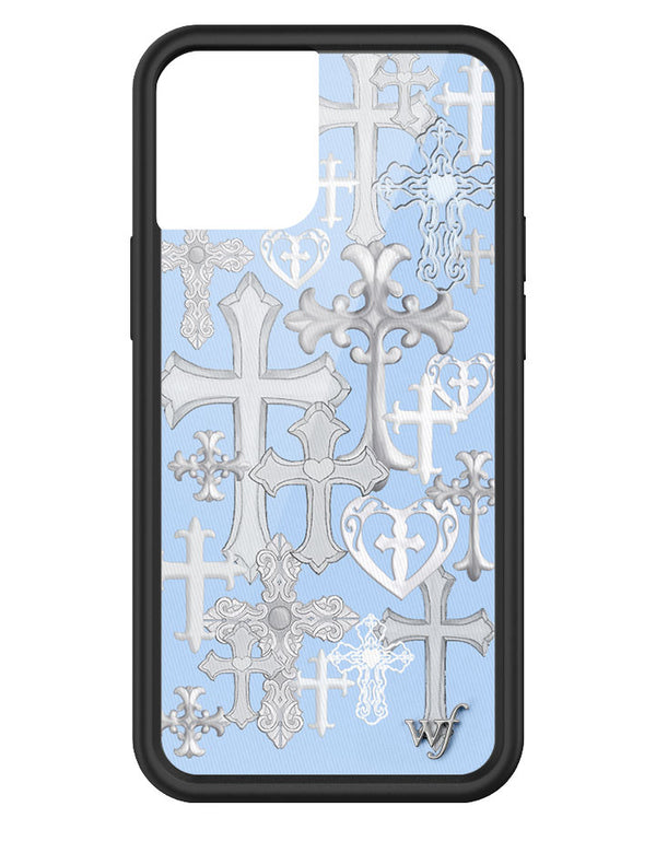 Wildflower Cross Girl iPhone 13 Mini Case