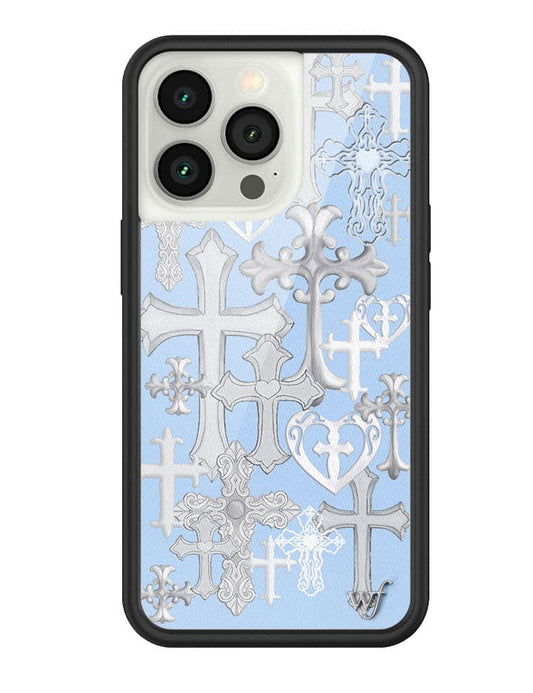 Wildflower Cross Girl iPhone 13 Pro Case