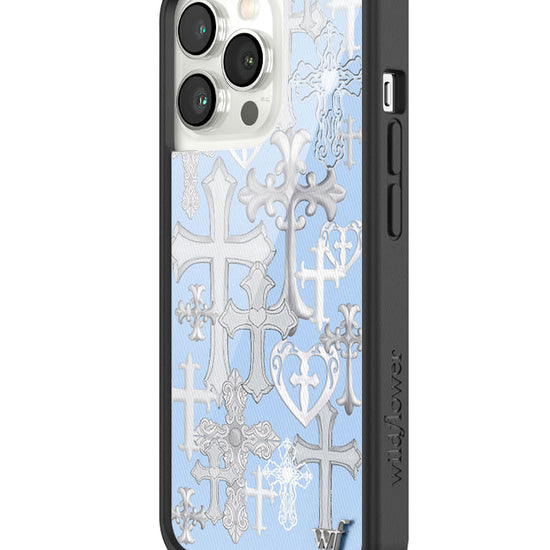 Wildflower Cross Girl iPhone 13 Pro Case