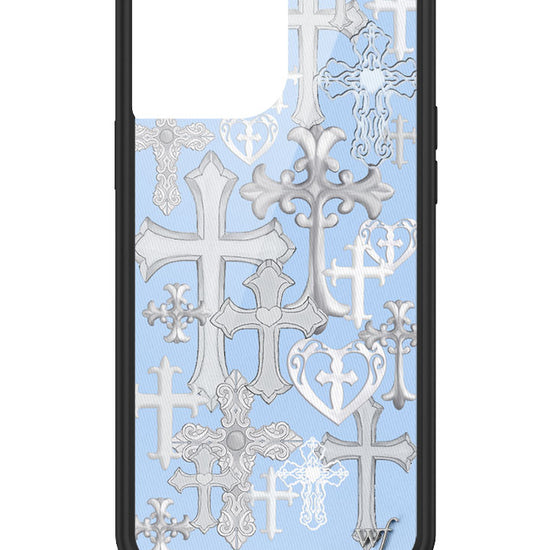 Wildflower Cross Girl iPhone 13 Pro Max Case