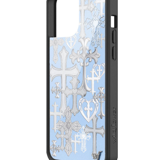 Wildflower Cross Girl iPhone 13 Pro Max Case