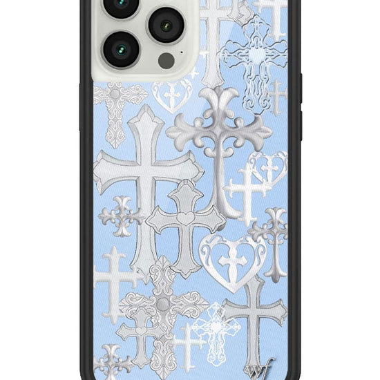 Wildflower Cross Girl iPhone 13 Pro Max Case