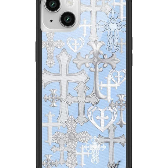 Wildflower Cross Girl iPhone 14 Case