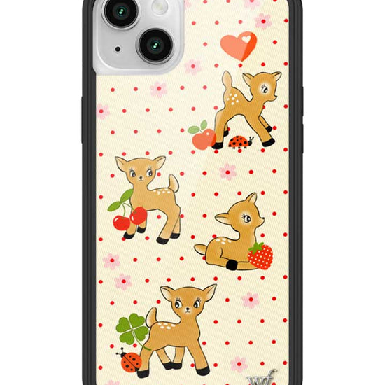 Wildflower iPhone case 14 Oh Deer Animals Cute