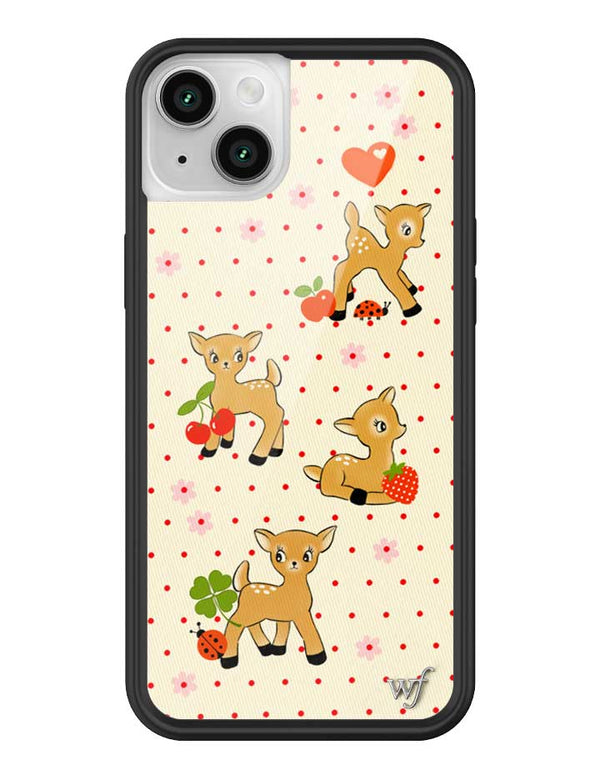 Wildflower iPhone case 14 Plus Oh Deer Animals Cute