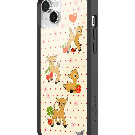 Wildflower iPhone case 14 Plus Oh Deer Animals Cute