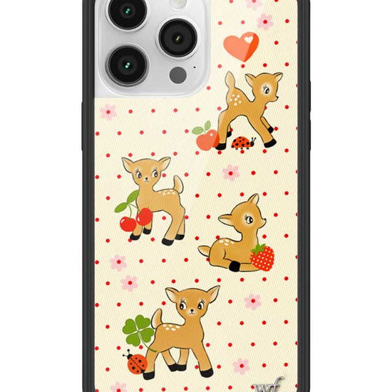 Wildflower iPhone case 14 Pro Max Oh Deer Animals Cute