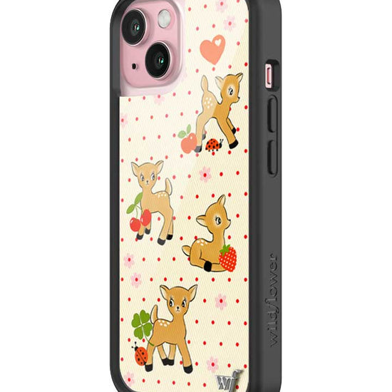 Wildflower iPhone case 15 Oh Deer Animals Cute