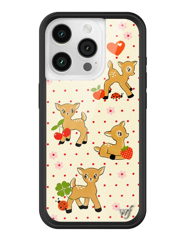 Wildflower iPhone case 15 Pro Oh Deer Animals Cute