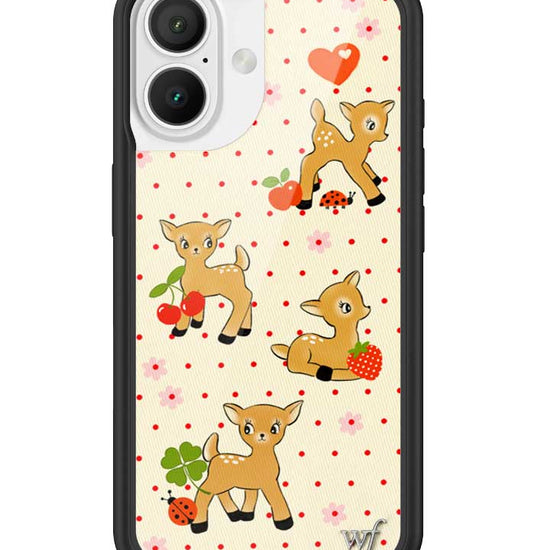 Wildflower iPhone case 16 Oh Deer Animals Cute