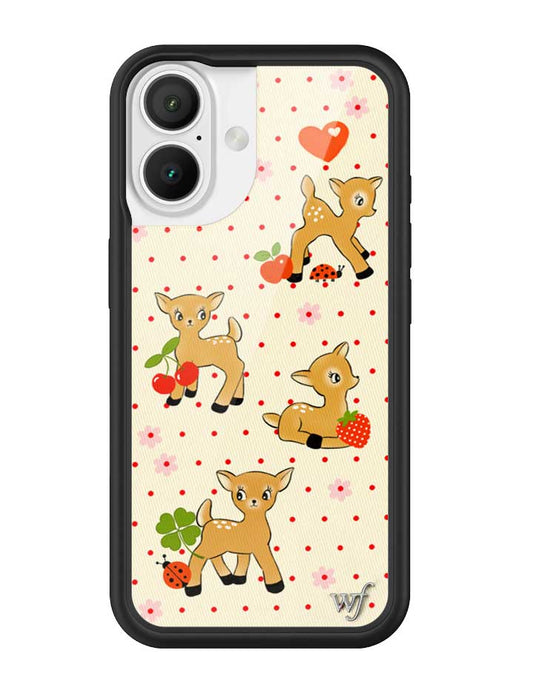 Wildflower iPhone case 16 Oh Deer Animals Cute