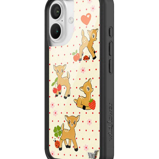 Wildflower iPhone case 16 Oh Deer Animals Cute