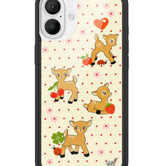 Wildflower iPhone case 16 Plus Oh Deer Animals Cute