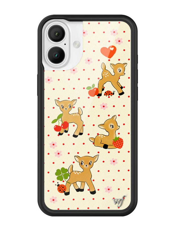 Wildflower iPhone case 16 Plus Oh Deer Animals Cute