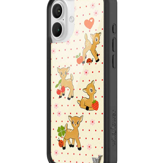 Wildflower iPhone case 16 Plus Oh Deer Animals Cute