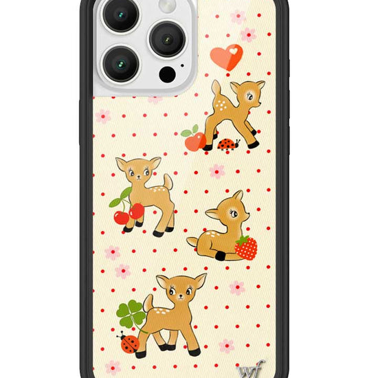 Wildflower iPhone case 16 Pro Max Oh Deer Animals Cute