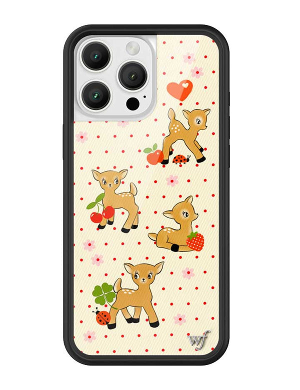 Wildflower iPhone case 16 Pro Max Oh Deer Animals Cute