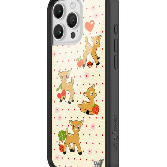 Wildflower iPhone case 16 Pro Max Oh Deer Animals Cute