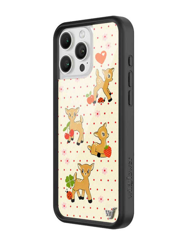 Wildflower iPhone case 16 Pro Max Oh Deer Animals Cute