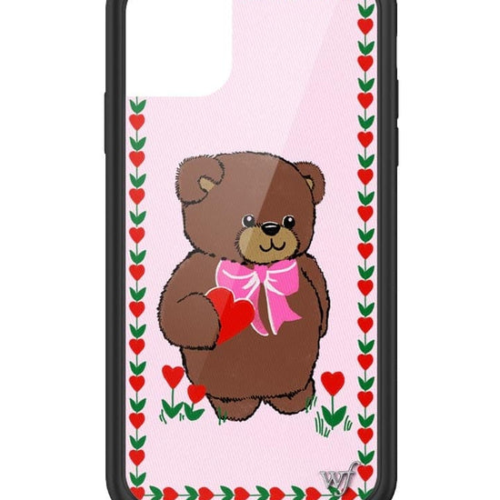 Wildflower Danielle Guizio Teddy Bear iPhone 11 Case