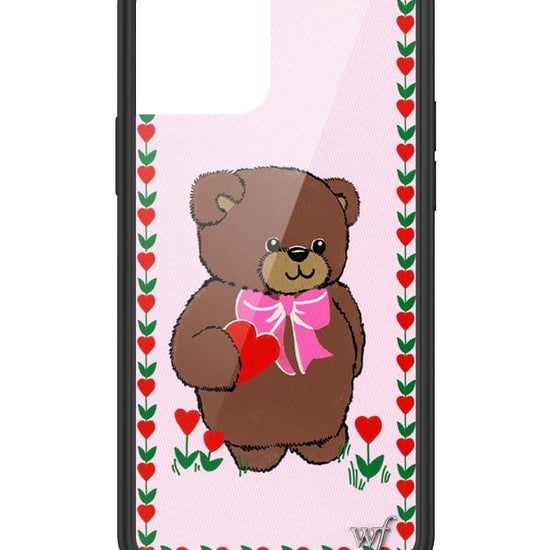 Wildflower Danielle Guizio Teddy Bear iPhone 12 / 12 Pro Case