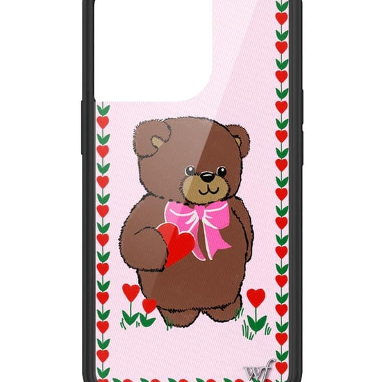 Wildflower Danielle Guizio Teddy Bear iPhone 13 Pro Case