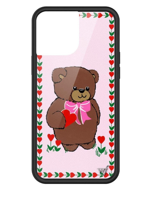 wildflower danielle guizio teddy bear iphone 13 pro max