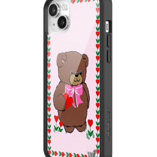 Wildflower Danielle Guizio Teddy Bear iPhone 14 Case