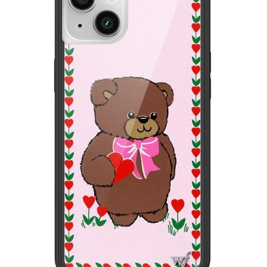 Wildflower Danielle Guizio Teddy Bear iPhone 14 Plus Case