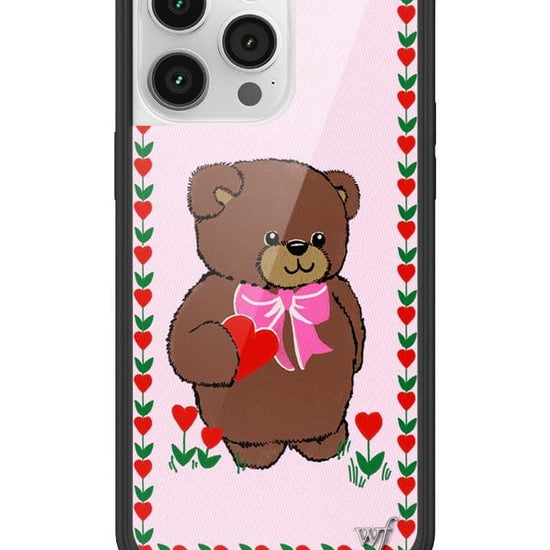 Wildflower Danielle Guizio Teddy Bear iPhone 14 Pro Max Case