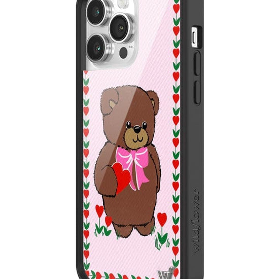 Wildflower Danielle Guizio Teddy Bear iPhone 14 Pro Max Case