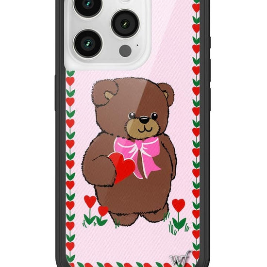 Wildflower Danielle Guizio Teddy Bear iPhone 15 Pro Case