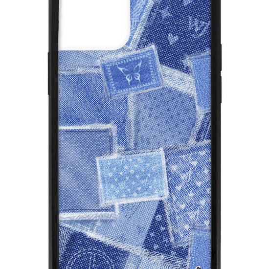 Wildflower Vintage Denim iPhone 12 / 12 Pro Case