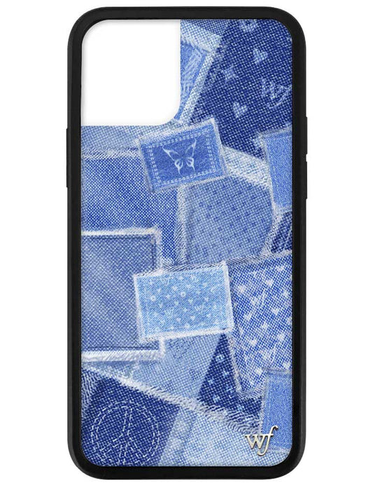 Wildflower Vintage Denim iPhone 12 / 12 Pro Case