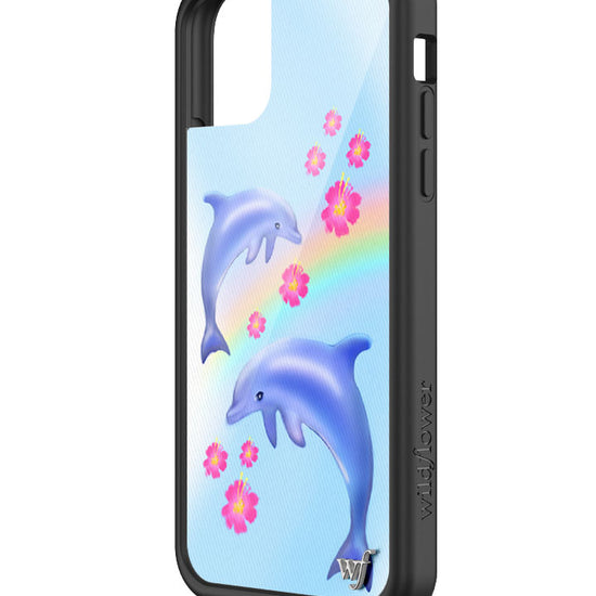 Wildflower Dolphin Love iPhone 11 Case