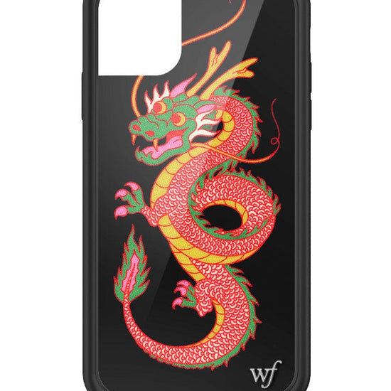 wildflower year of the dragon iphone case