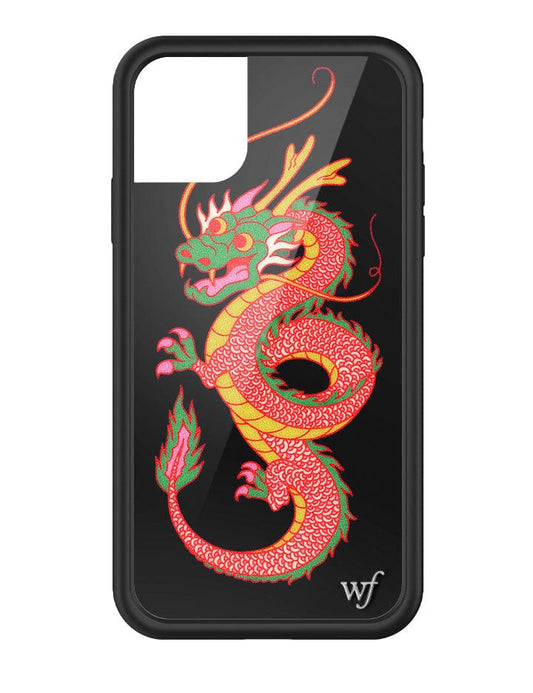 wildflower year of the dragon iphone case