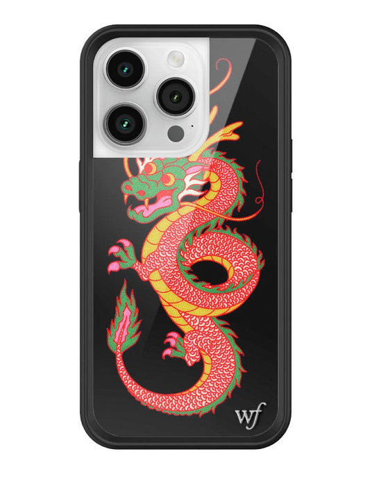 wildflower year of the dragon iphone 14 pro case