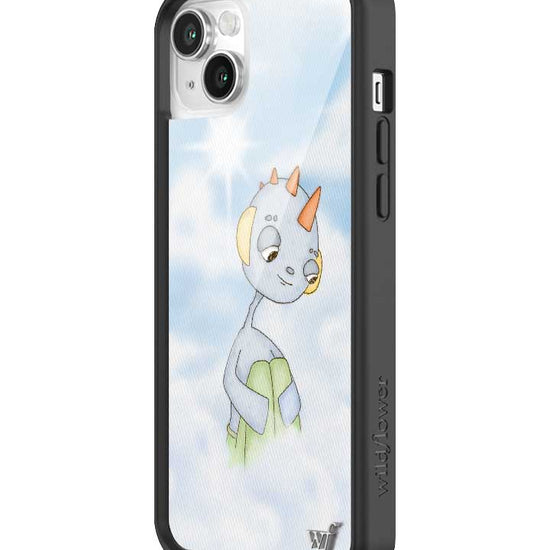 Wildflower iPhone case 14 Drew Blue Clouds Pink Cute