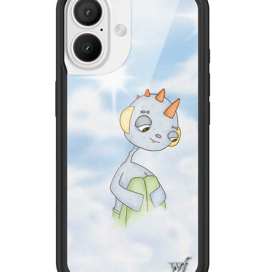 Wildflower iPhone case 16 Drew Blue Clouds Pink Cute